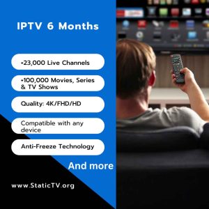 IPTV 6 Months